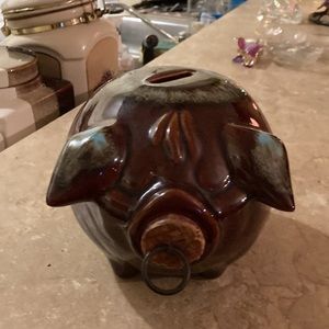 Antique Corky pig piggy bank 1957